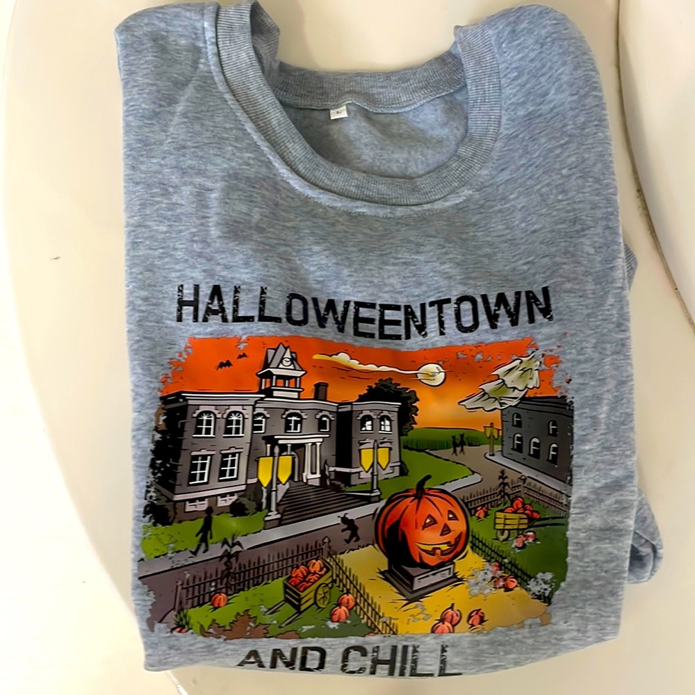 Halloweentown and Chill sweatshirt